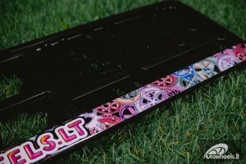 "Autowheels" automobilio numerių rėmeliai