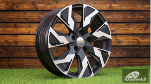 Ratlankis R17x7  5X114.3  ET  45  66.1  IN3521F  Black Polished Half Matt (MBHM)  For RENAU  (Z5+M)  (HYBRID FORGED (max 1250kg))