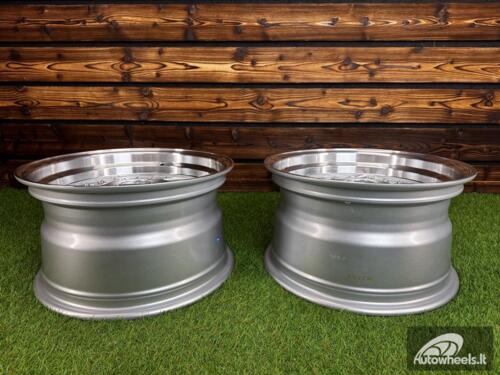 Ratlankis Ferarri 458 Split Style R15X8.25J 4X100/5X100 ET15 73.1 Silver with Diamond Cut