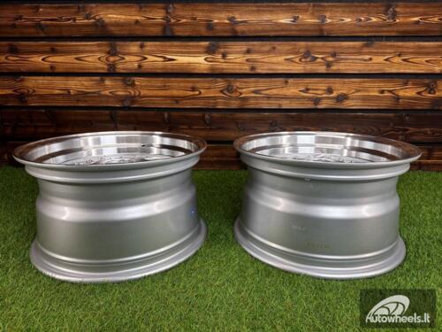  Ratlankis Ferrari 458 Split Style R15X8.25J 4X100/5X100 ET15 73.1 Silver with Diamond Cut