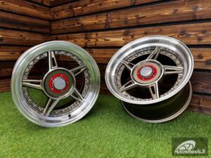 Ratlankis Ferarri 458 Split Style R15X8.25J 4X100/5X100 ET15 73.1 Bronze with Diamond Cut