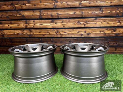 Ratlankis Volk TE37 Style R15X8.25J 4X100 ET20 73.1 Matt Bronze with Diamond Cut Lip