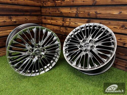 Ratlankis Toyota Alphard Style R18X8J 5X114.3 ET35 60.1 Hyper Black