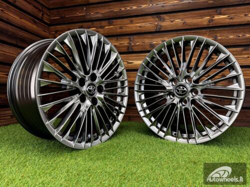 Ratlankis Toyota Alphard Style R18X8J 5X114.3 ET35 60.1 Hyper Black