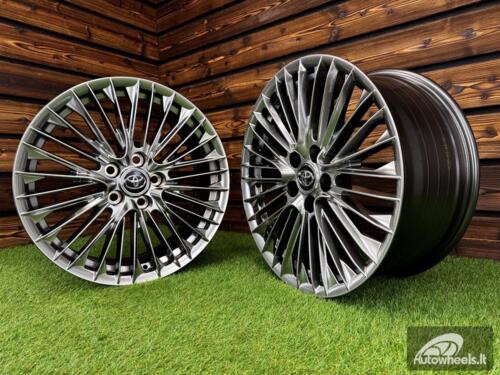 Ratlankis Toyota Alphard Style R18X8J 5X114.3 ET35 60.1 Hyper Black