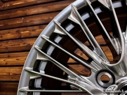 Ratlankis Toyota Alphard Style R18X8J 5X114.3 ET35 60.1 Hyper Black