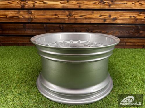 Ratlankis Alpina Classic Style R15X8.25J 4X100/5X100 ET20 73.1 Silver