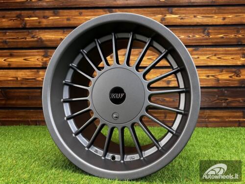Ratlankis Alpina Classic Style R15X8.25J 4X100/5X100 ET20 73.1 Matt Grey