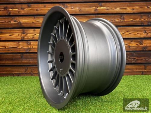 Ratlankis Alpina Classic Style R15X8.25J 4X100/5X100 ET20 73.1 Matt Grey