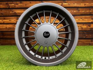 Ratlankis Alpina Classic Style R15X8.25J 4X100/5X100 ET20 73.1 Matt Grey