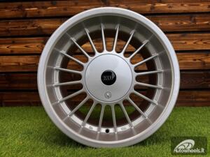 Ratlankis Alpina Classic Style R17X8.5J 4X100/4X108 ET20 73.1 Silver
