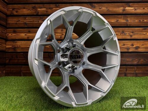 Ratlankis Offroad Dirt Dynasty Style R15X10J 6X139.7 ET-44 110 Silver