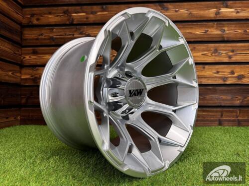 Ratlankis Offroad Dirt Dynasty Style R15X10J 6X139.7 ET-44 110 Silver