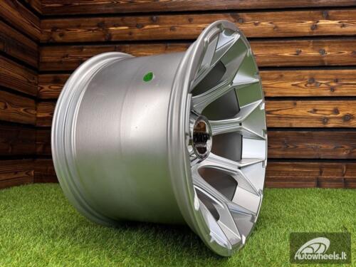 Ratlankis Offroad Dirt Dynasty Style R15X10J 6X139.7 ET-44 110 Silver