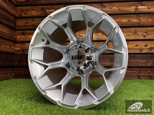 Ratlankis Offroad Dirt Dynasty Style R15X10J 6X139.7 ET-44 110 Silver