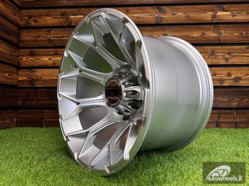 Ratlankis Offroad Dirt Dynasty Style R15X10J 6X139.7 ET-44 110 Silver