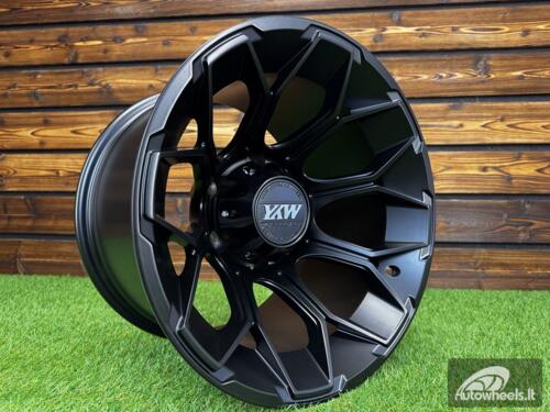 Ratlankis Offroad Dirt Dynasty Style R15X10J 6X139.7 ET-44 110 Matt Black