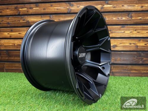 Ratlankis Offroad Dirt Dynasty Style R15X10J 6X139.7 ET-44 110 Matt Black