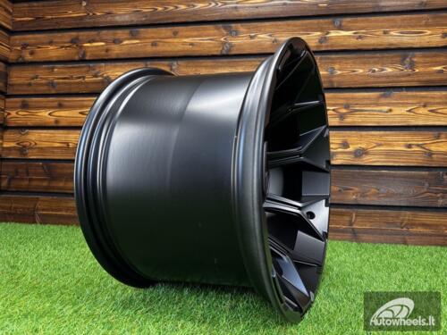 Ratlankis Offroad Dirt Dynasty Style R15X10J 6X139.7 ET-44 110 Matt Black