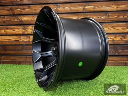 Ratlankis Offroad Dirt Dynasty Style R15X10J 6X139.7 ET-44 110 Matt Black