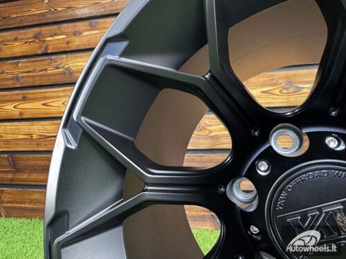 Ratlankis Offroad Dirt Dynasty Style R15X10J 6X139.7 ET-44 110 Matt Black