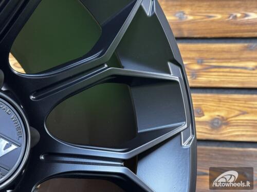 Ratlankis Offroad Dirt Dynasty Style R15X10J 6X139.7 ET-44 110 Matt Black