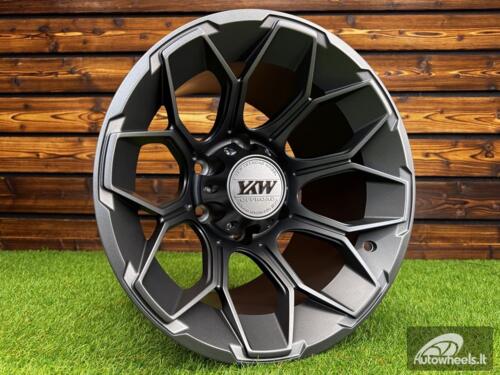 Ratlankis Offroad Dirt Dynasty Style R15X10J 6X139.7 ET-44 110 Matt Grey