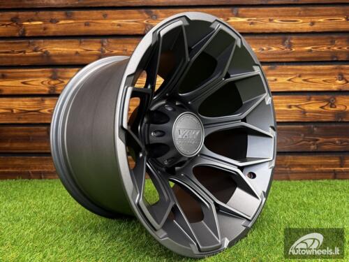Ratlankis Offroad Dirt Dynasty Style R15X10J 6X139.7 ET-44 110 Matt Grey