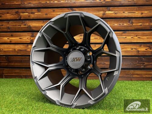 Ratlankis Offroad Dirt Dynasty Style R15X10J 6X139.7 ET-44 110 Matt Grey