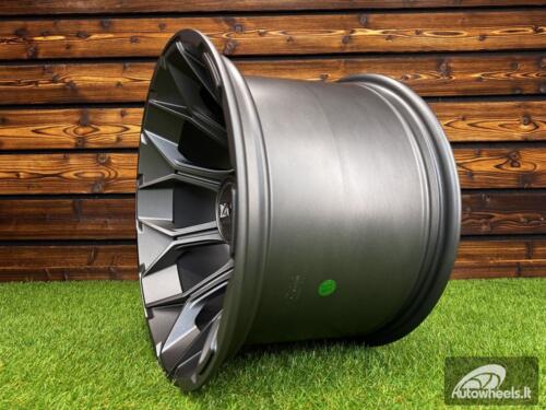 Ratlankis Offroad Dirt Dynasty Style R15X10J 6X139.7 ET-44 110 Matt Grey