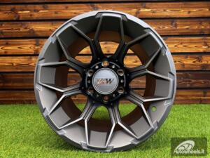 Ratlankis Offroad Dirt Dynasty Style R15X10J 6X139.7 ET-44 110 Matt Grey