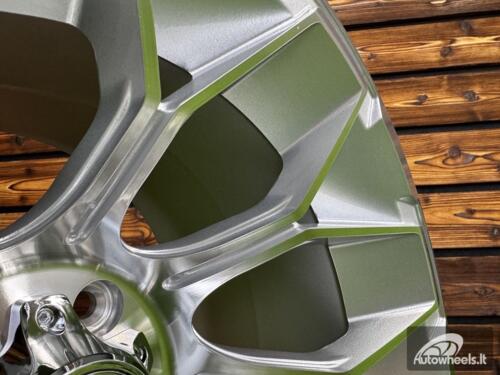 Ratlankis Offroad Dirt Dynasty Style R15X10J 5X114.3 ET-30 73.1 Silver with Diamond Cut