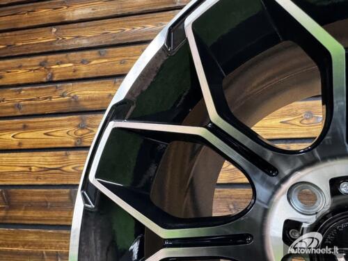 Ratlankis Offroad Dirt Dynasty Style R15X10J 5X114.3 ET-30 73.1 Black with Diamond Cut