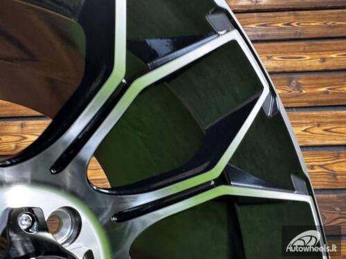 Ratlankis Offroad Dirt Dynasty Style R15X10J 5X114.3 ET-30 73.1 Black with Diamond Cut