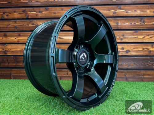 Ratlankis Fuel Offroad Rush Style R17X9J 6X139.7 ET0 110 Metalic Green