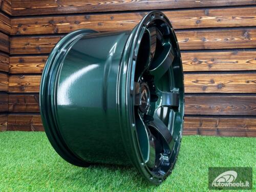 Ratlankis Fuel Offroad Rush Style R17X9J 6X139.7 ET0 110 Metalic Green