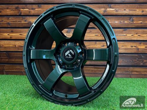 Ratlankis Fuel Offroad Rush Style R17X9J 6X139.7 ET0 110 Metalic Green