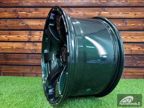 Ratlankis Fuel Offroad Rush Style R17X9J 6X139.7 ET0 110 Metalic Green