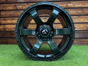 Ratlankis Fuel Offroad Rush Style R17X9J 6X139.7 ET0 110 Metalic Green