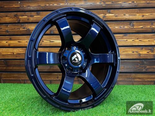 Ratlankis Fuel Offroad Rush Style R17X9J 6X139.7 ET0 110 Metalic Blue