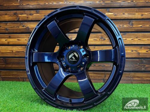 Ratlankis Fuel Offroad Rush Style R17X9J 6X139.7 ET0 110 Metalic Blue