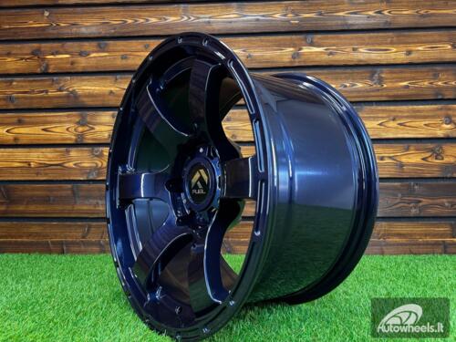 Ratlankis Fuel Offroad Rush Style R17X9J 6X139.7 ET0 110 Metalic Blue
