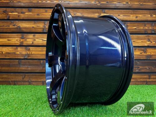 Ratlankis Fuel Offroad Rush Style R17X9J 6X139.7 ET0 110 Metalic Blue