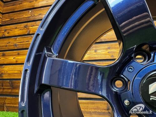 Ratlankis Fuel Offroad Rush Style R17X9J 6X139.7 ET0 110 Metalic Blue