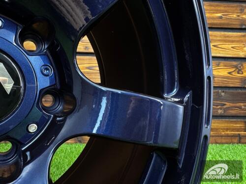 Ratlankis Fuel Offroad Rush Style R17X9J 6X139.7 ET0 110 Metalic Blue