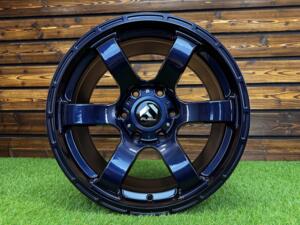 Ratlankis Fuel Offroad Rush Style R17X9J 6X139.7 ET0 110 Metalic Blue