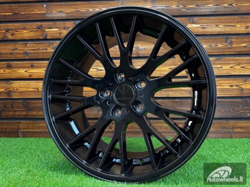 Ratlankis Verde V22 R20X9.5J 5X139.7 ET18 78.1 Gloss Black