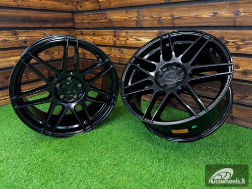 Ratlankis Verde V21 R19X10J 5X114.3 ET42 74.1 Gloss Black