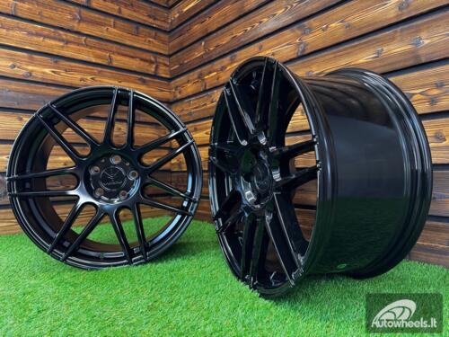 Ratlankis Verde V21 R19X10J 5X114.3 ET42 74.1 Gloss Black