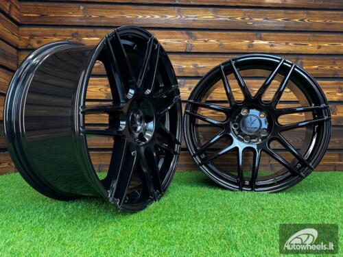 Ratlankis Verde V21 R19X9J 5X114.3 ET38 74.1 Gloss Black